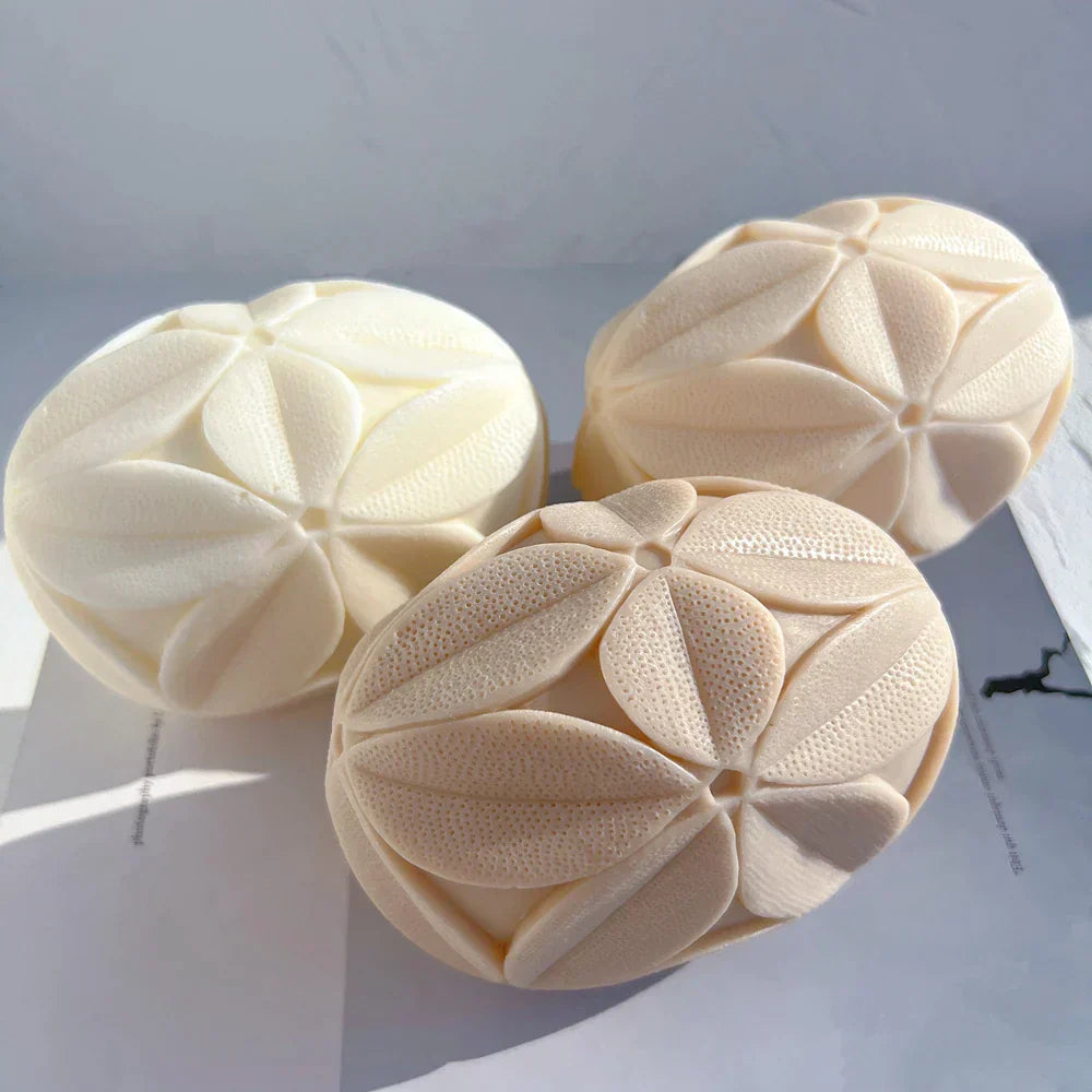 Leaf Square Candle Mould