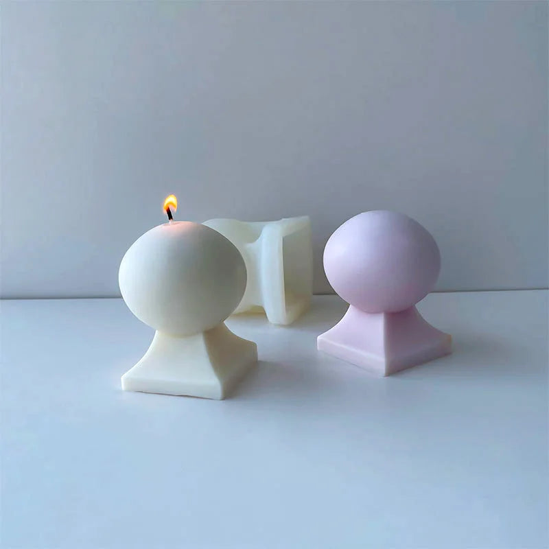 Witch's Sphere Aromatherapy Silicone Candle Mould