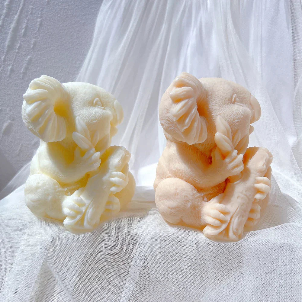 Cute Koala Silicone Candle Mould