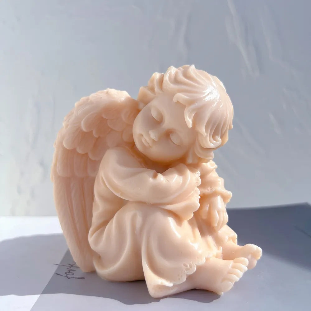 Cherub Candle Mould Silicone