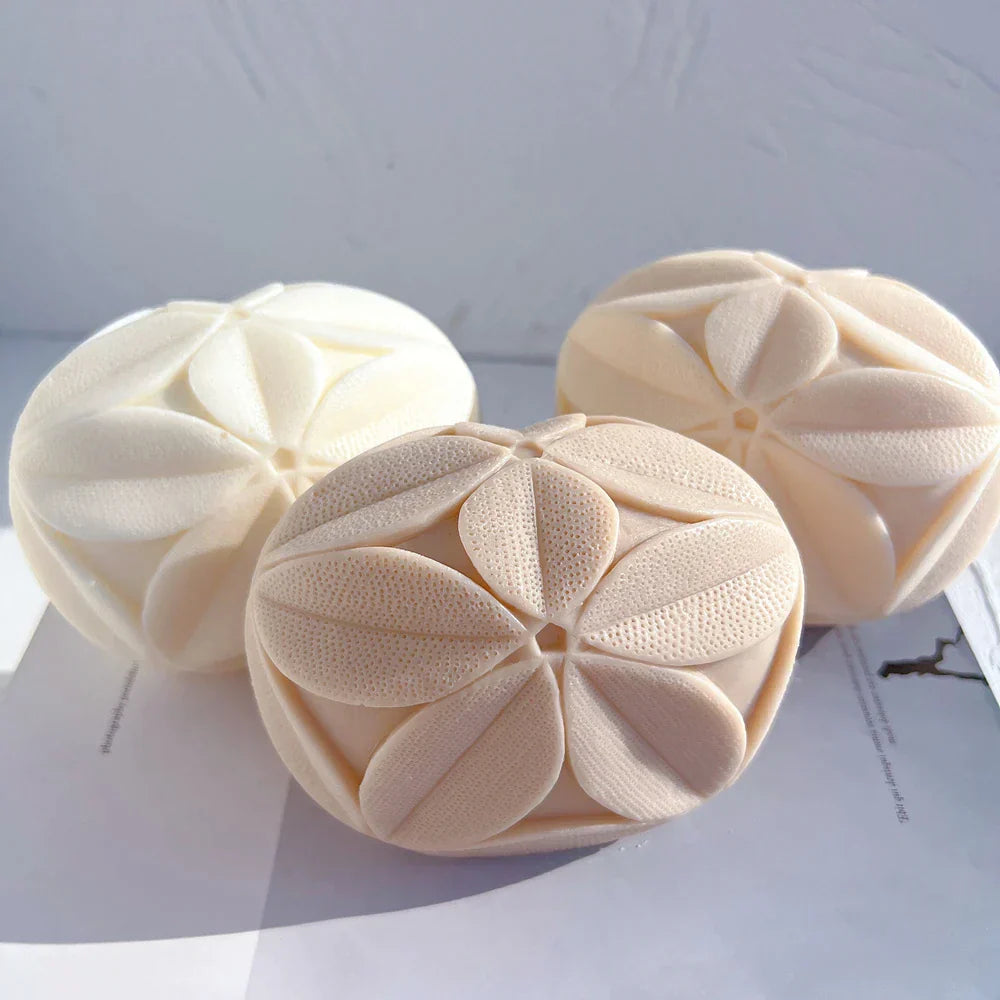 Leaf Square Candle Mould