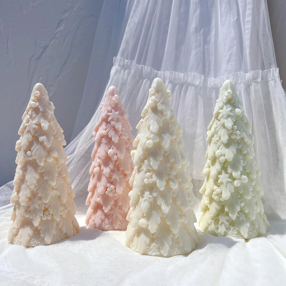 18CM Christmas Tree Silicone Candle Mould