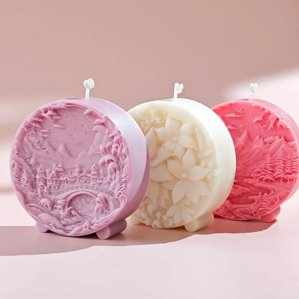 Woodland Lake Bloom Candle Mould