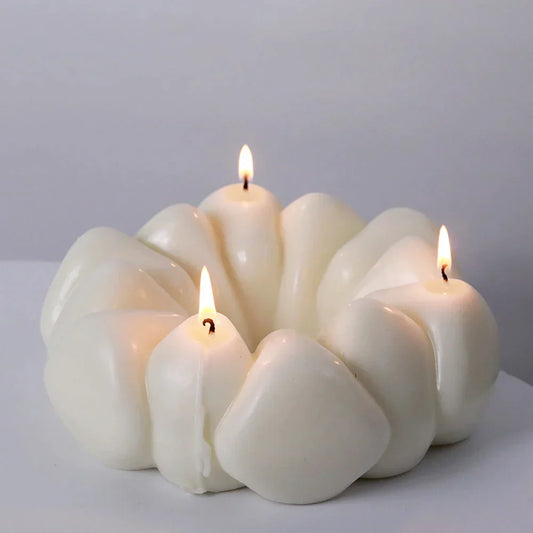 Stone Stack Donut Candle Mould