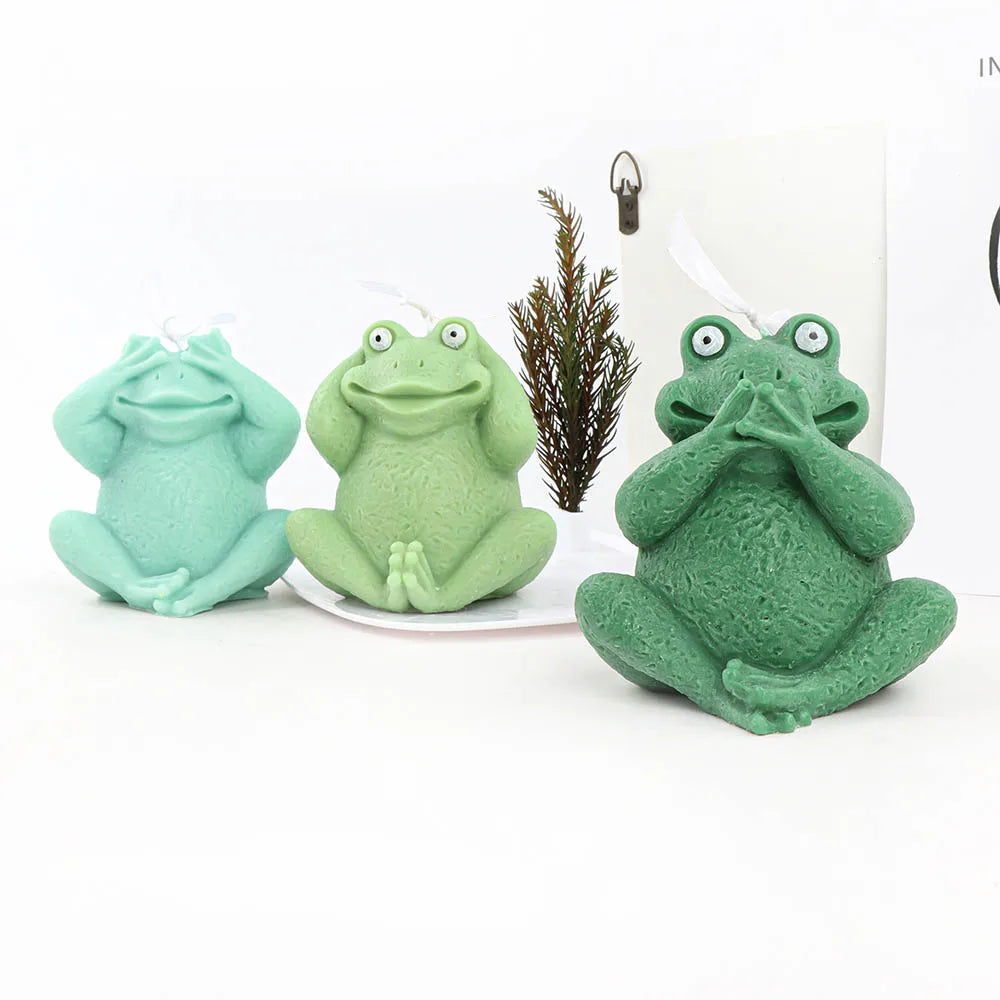 Silly Frog Candle Mould