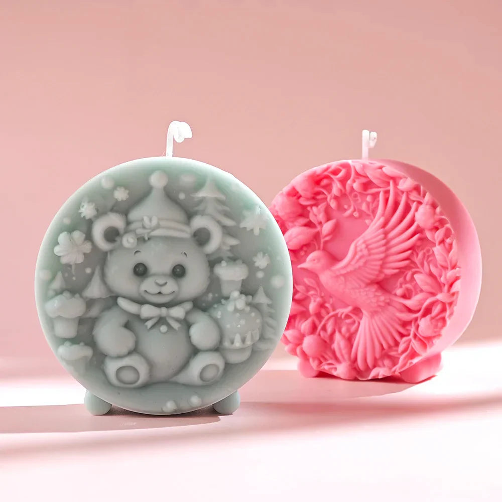 Forest Friends Candle Moulds
