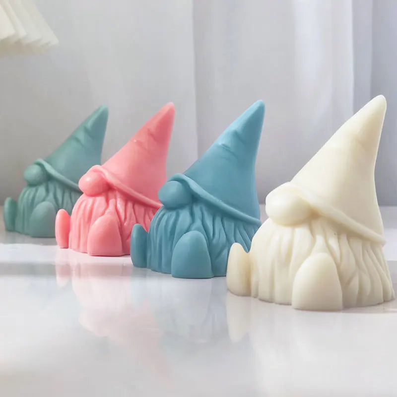 Dwarf figurine Silicone Candle Mould