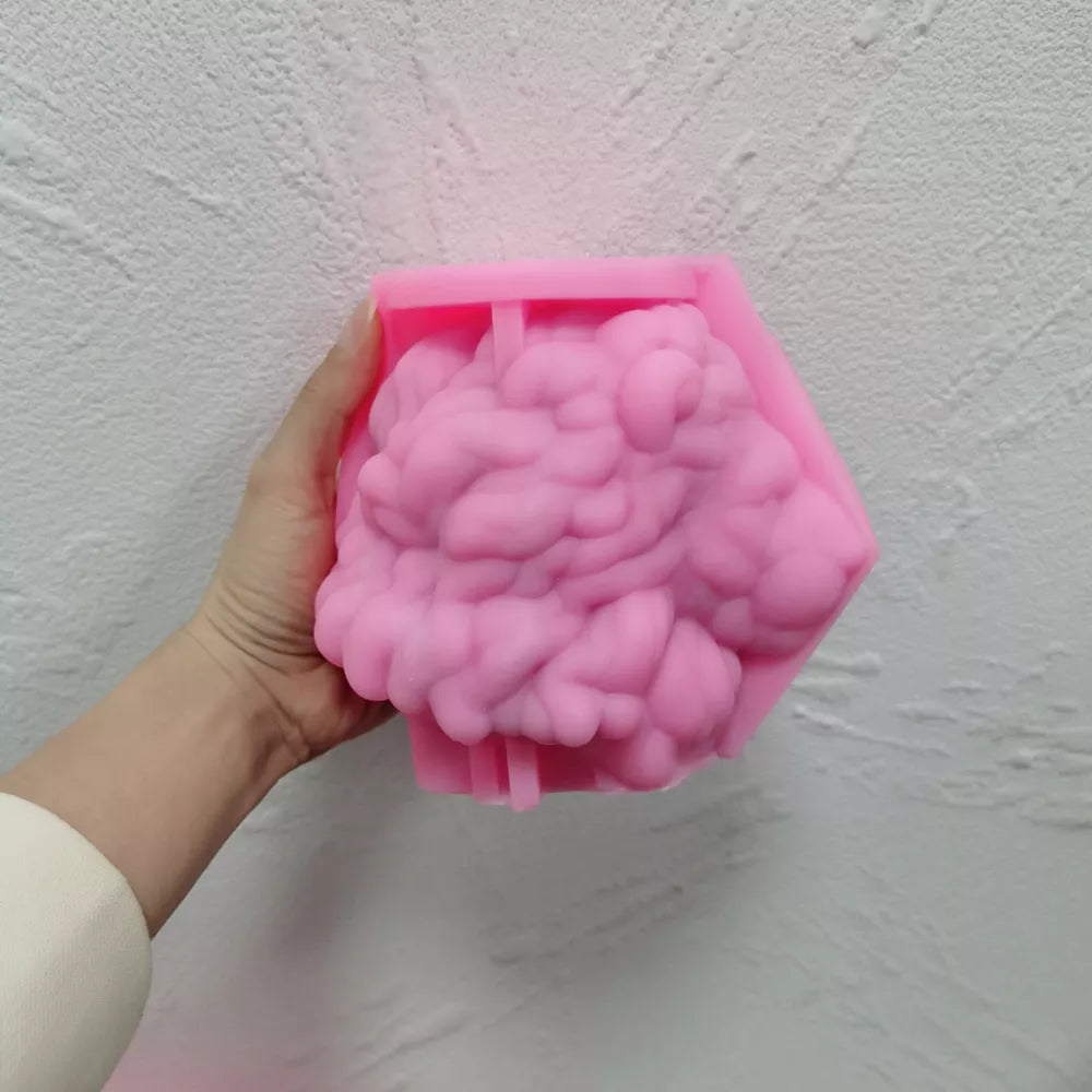 Lion Head Candle Mould Silicone