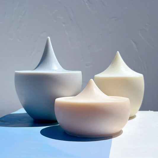 Water Droplet Art Silicone Candle Mould