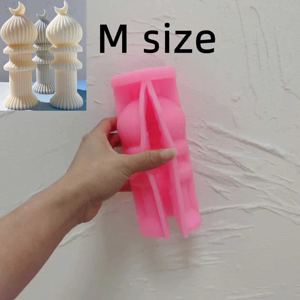 Ramadan Décor Pillar Candle Silicone Mould