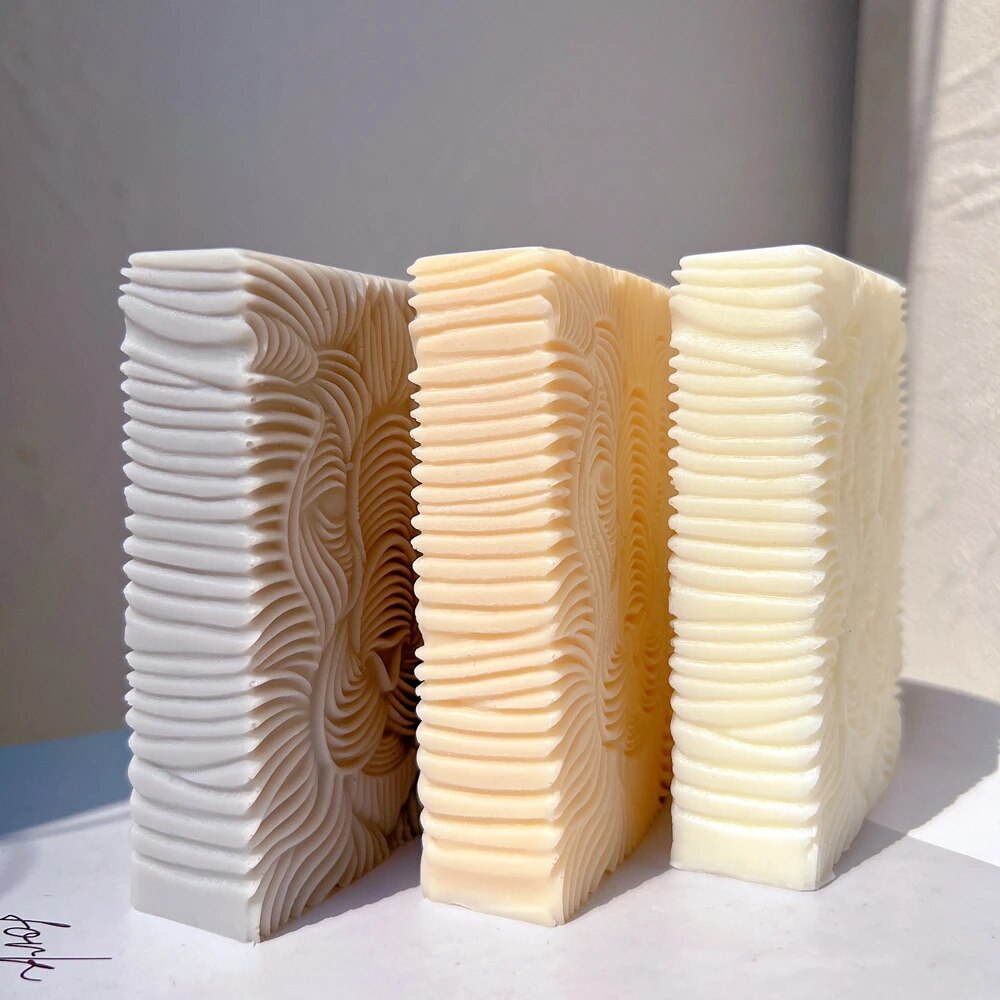 Square Lion Head Candle Silicone Mould