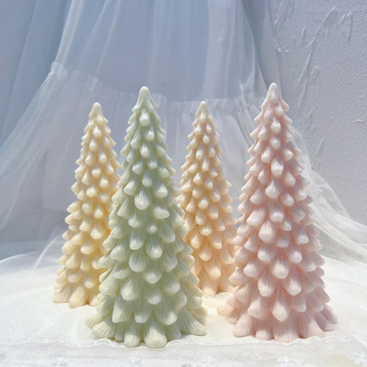 Medium size Christmas Tree Silicone Candle Mould