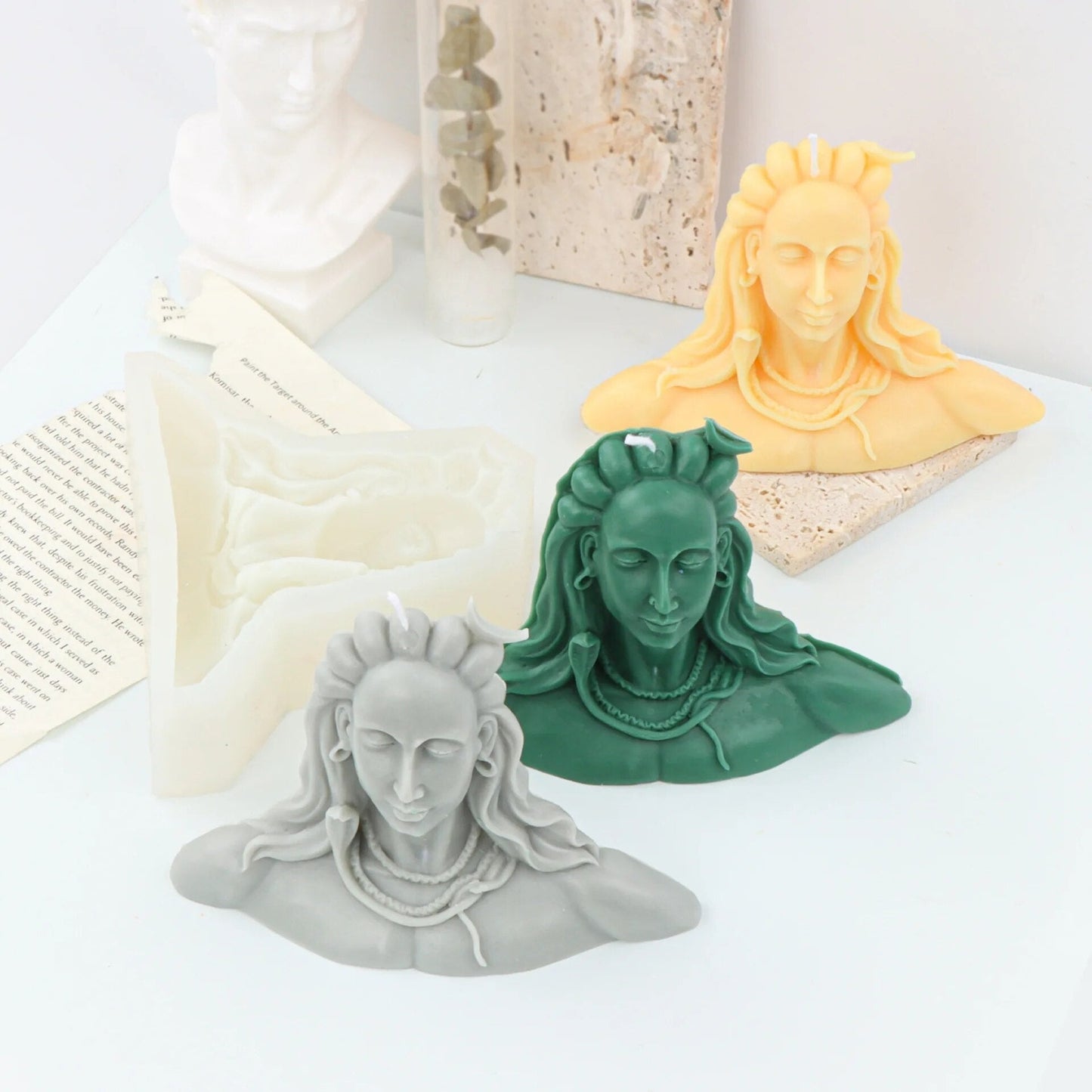 Adi Yogi Slicone Candle Mould