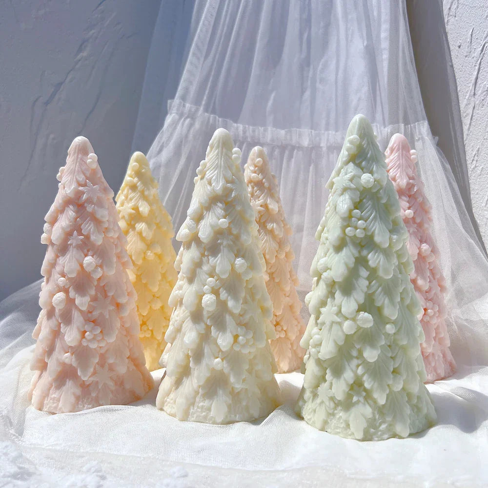 18CM Christmas Tree Silicone Candle Mould