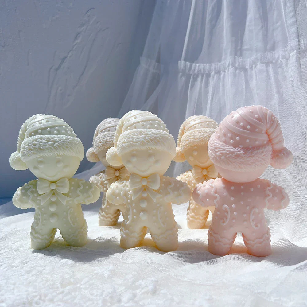 Gingerbread Man Candle Mould