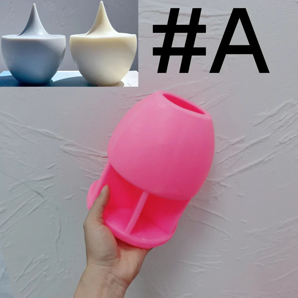 Water Droplet Art Silicone Candle Mould