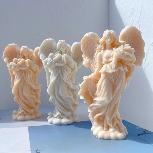 Guardian Angel & Angel of Grace Candle Mould