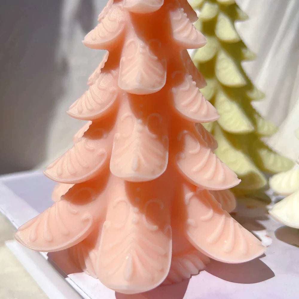 Taper Christmas Tree Silicone Candle Moulds