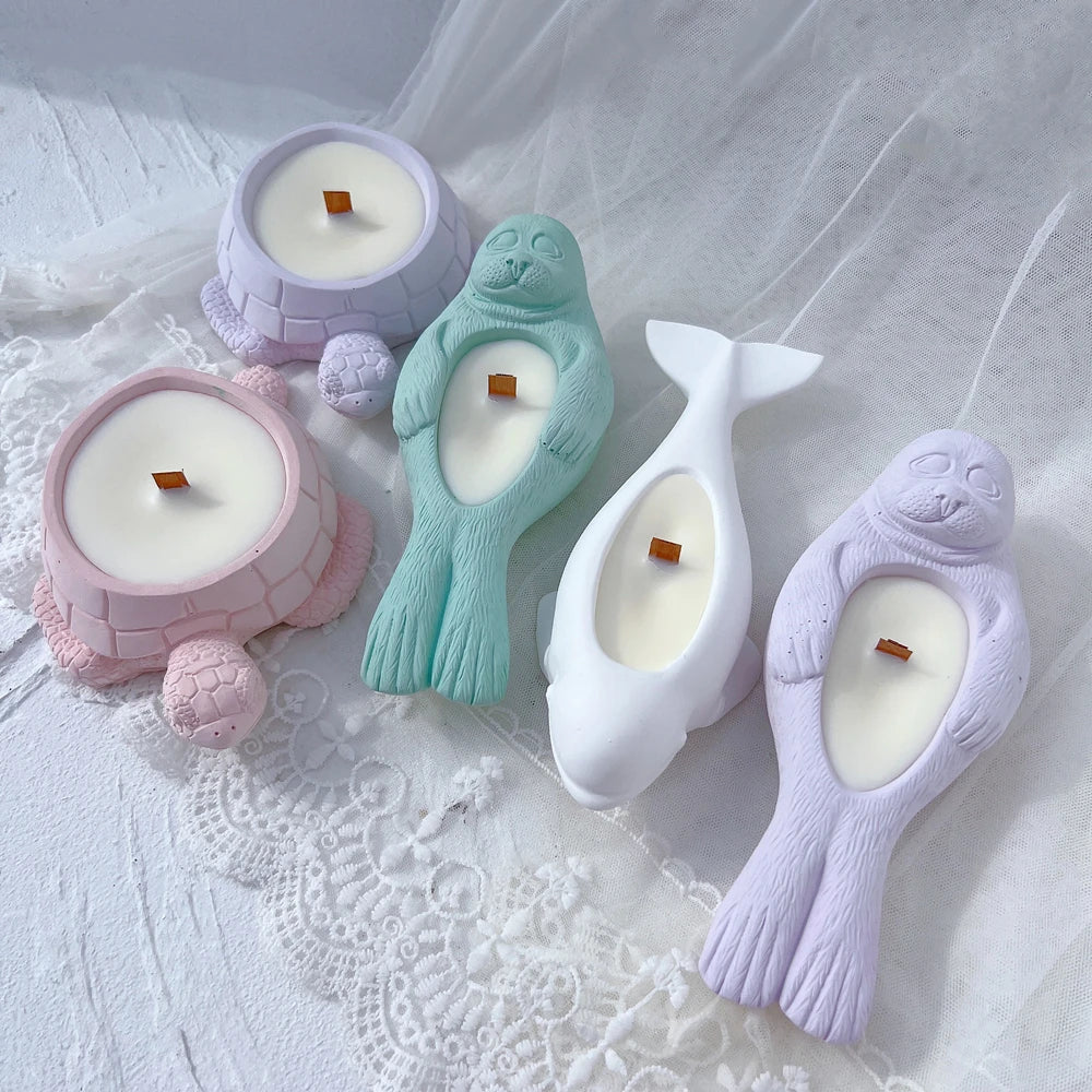 Seal Candle Vessel Silicone Mould