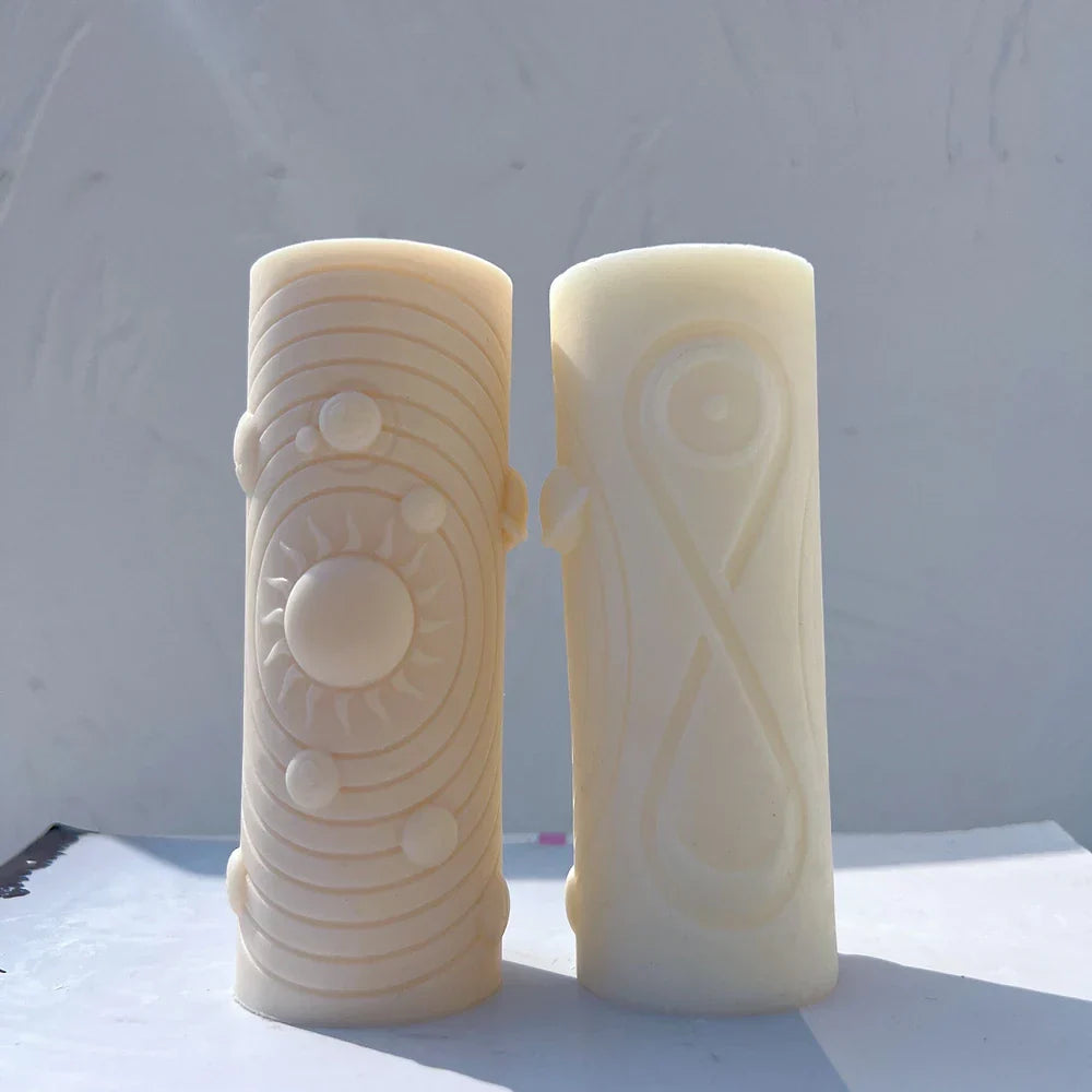 Solar System Candle Moulds: Astrological Home Decor Symbols