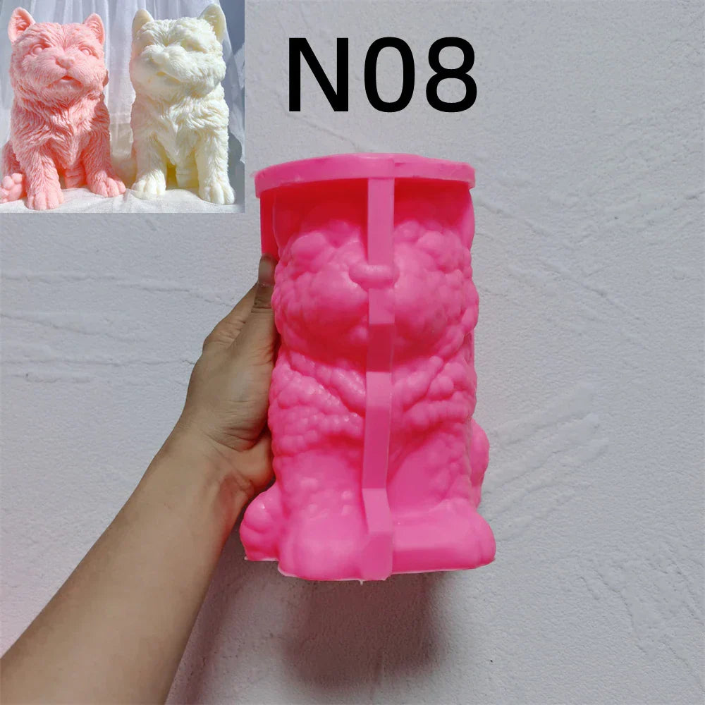 West Highland Puppy Candle Mould