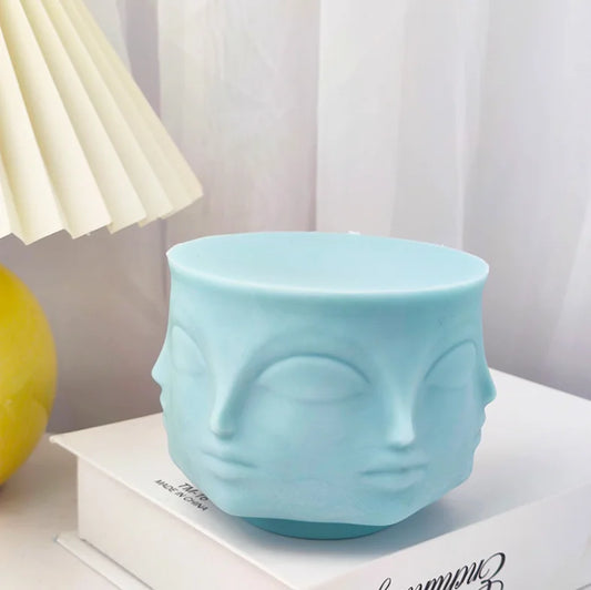 Six Face Tathagata Buddha Silicone Candle Mould