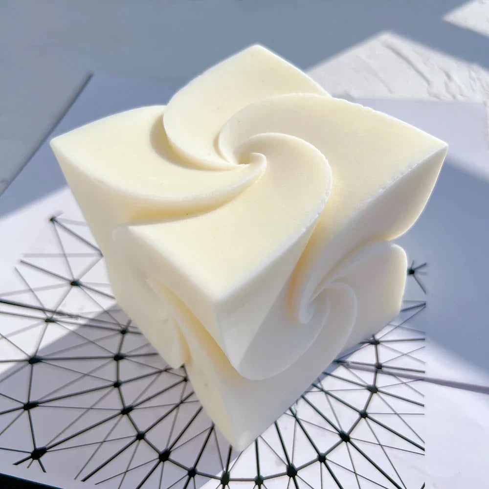 Windmill Square Cube Candles Mould