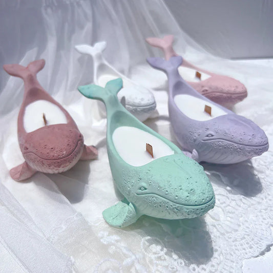 Magic Whale Candle Vessel Silicone Mould