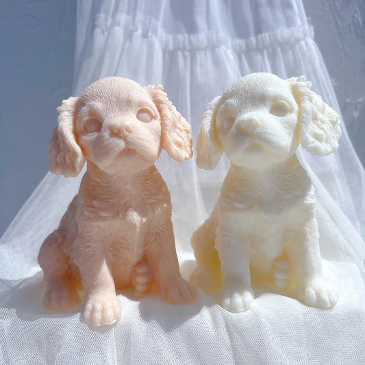 King Charles Puppy Candle Mould