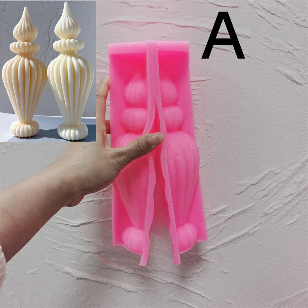 Irregular Pillar Candle Mould