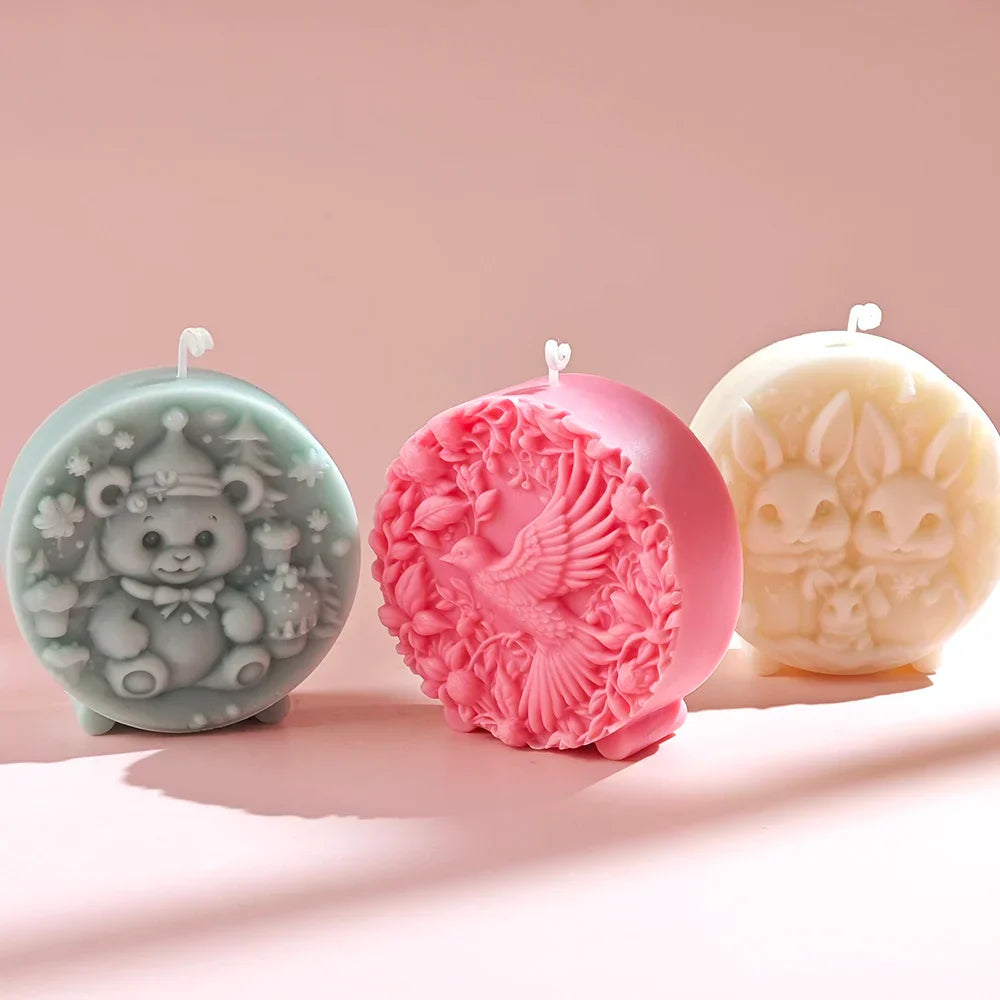 Forest Friends Candle Moulds