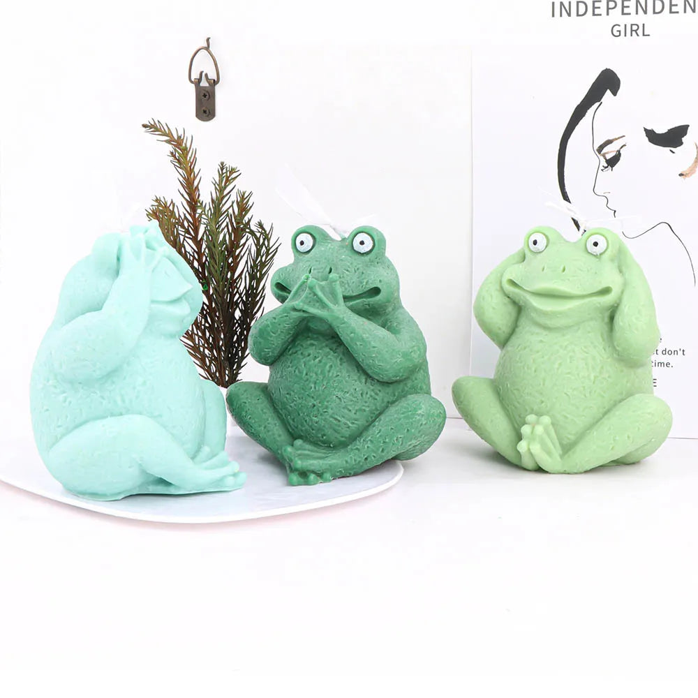 Silly Frog Candle Mould