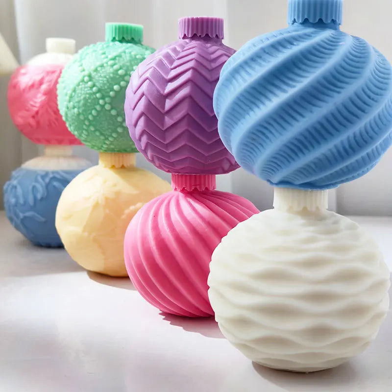 Christmas Ball Candle Silicone Mould