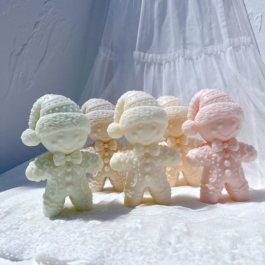 Gingerbread Man Candle Mould