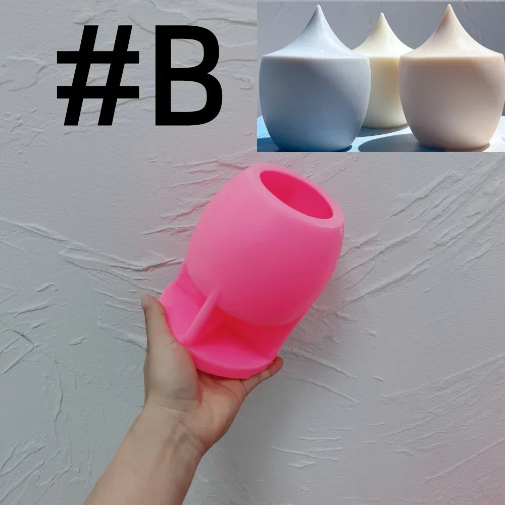 Water Droplet Art Silicone Candle Mould