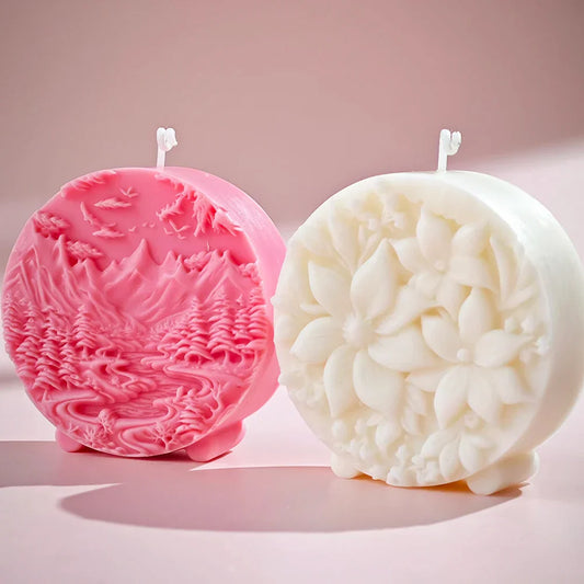 Woodland Lake Bloom Candle Mould