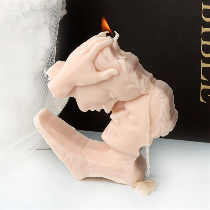 Lovers Kiss Candle Mould