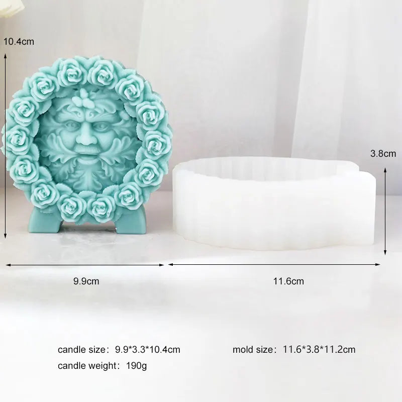 Flower Elves of the Magic Forest Silicone Candle Mould
