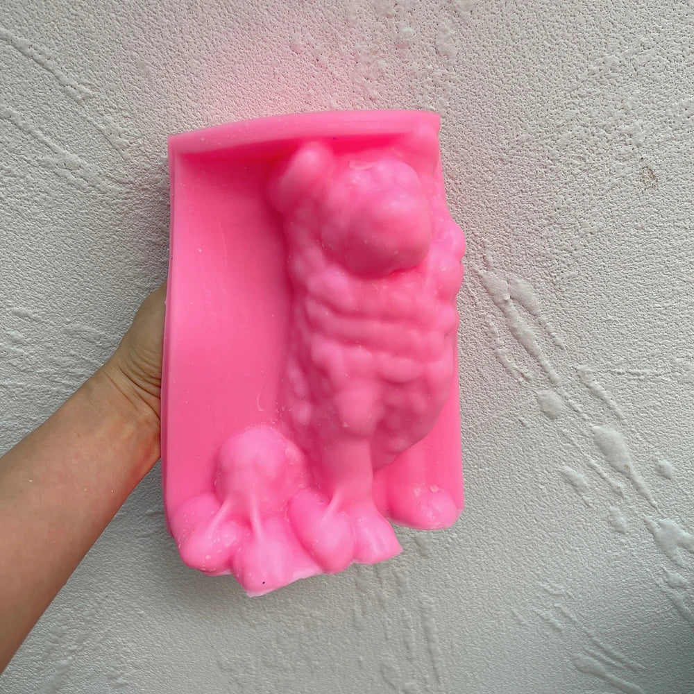 Border Collie Candle Mould Silicone