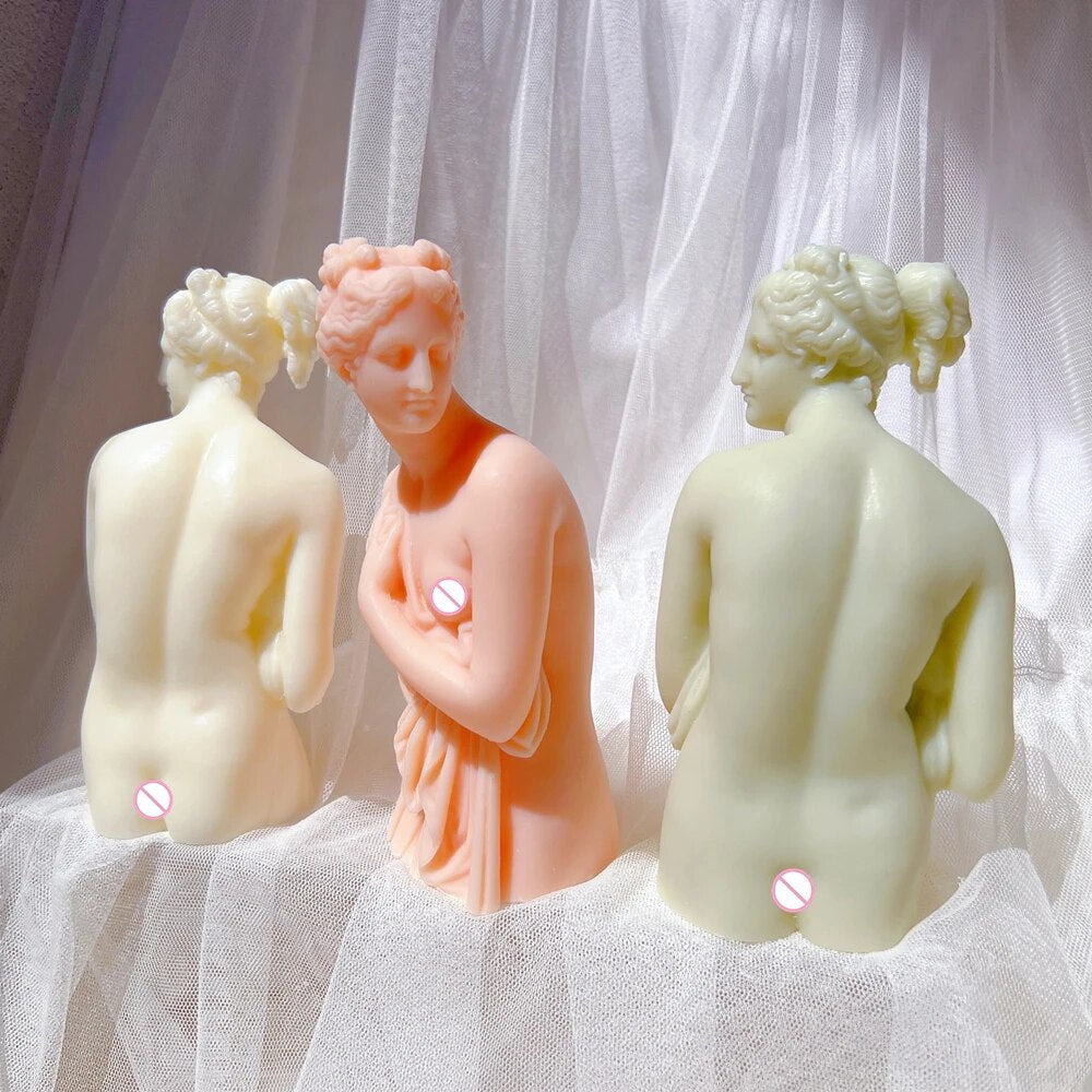 Venus Italica Statue Candle Mould
