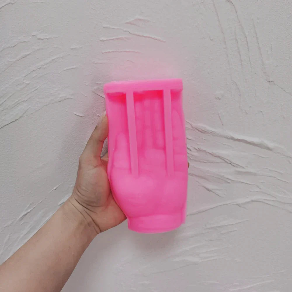Palmistry Hand Sculpture Candle Mould