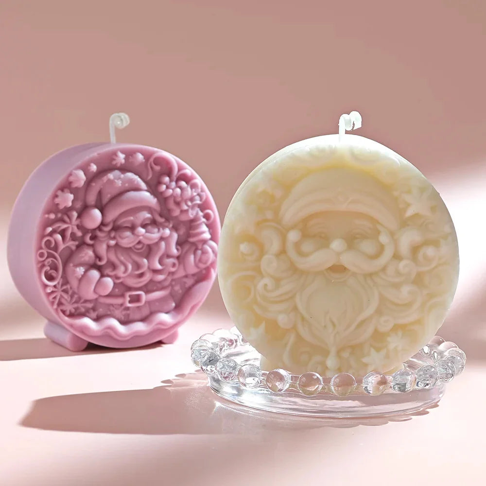 Christmas Santa DIY Candle Mould