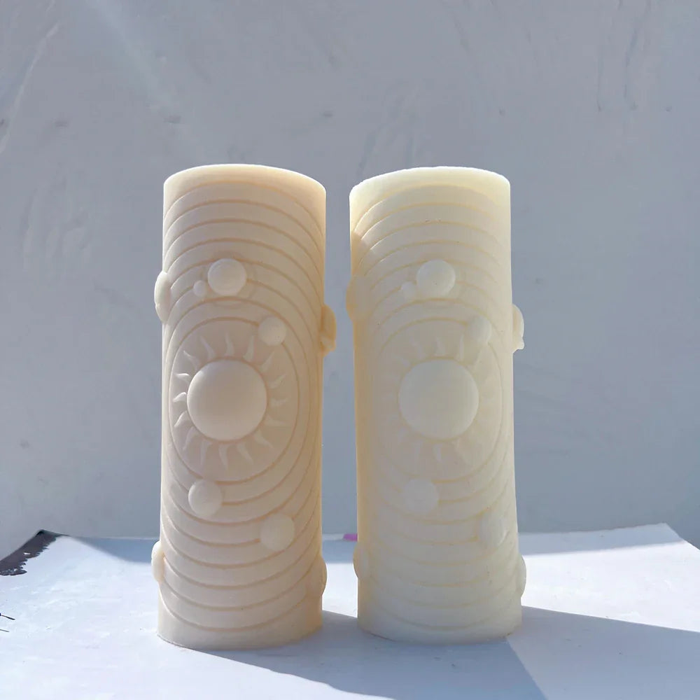 Solar System Candle Moulds: Astrological Home Decor Symbols