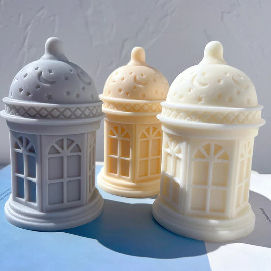 Islamic Ramadan Lantern Silicone Candle Mould