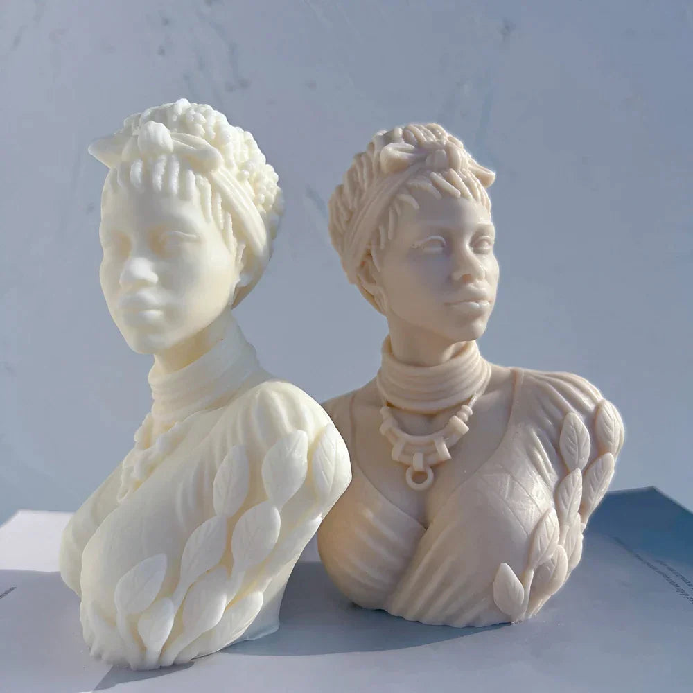 African Goddess Candle Mould