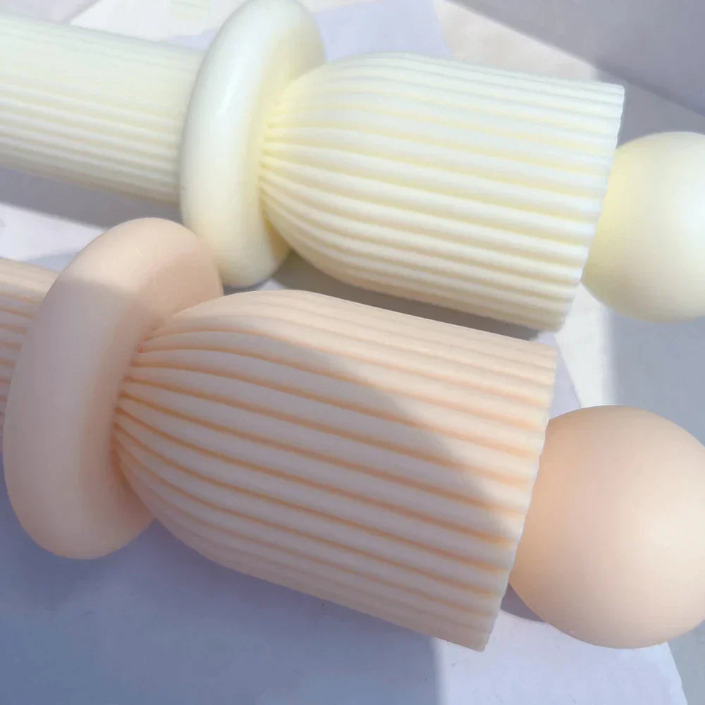Geometric Shapes Candle Moulds