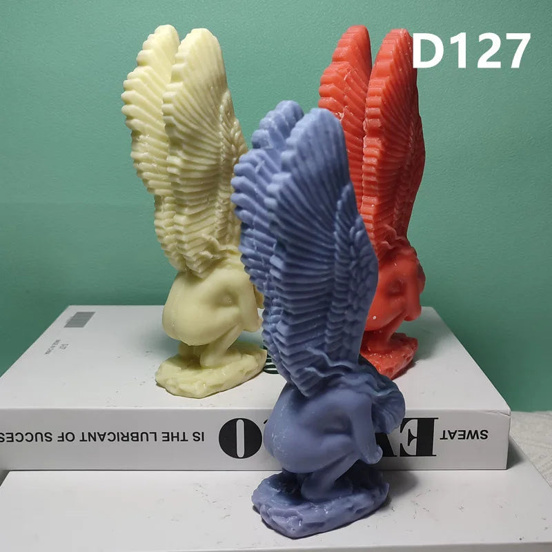 Winged Angel Silicone Candle Mould