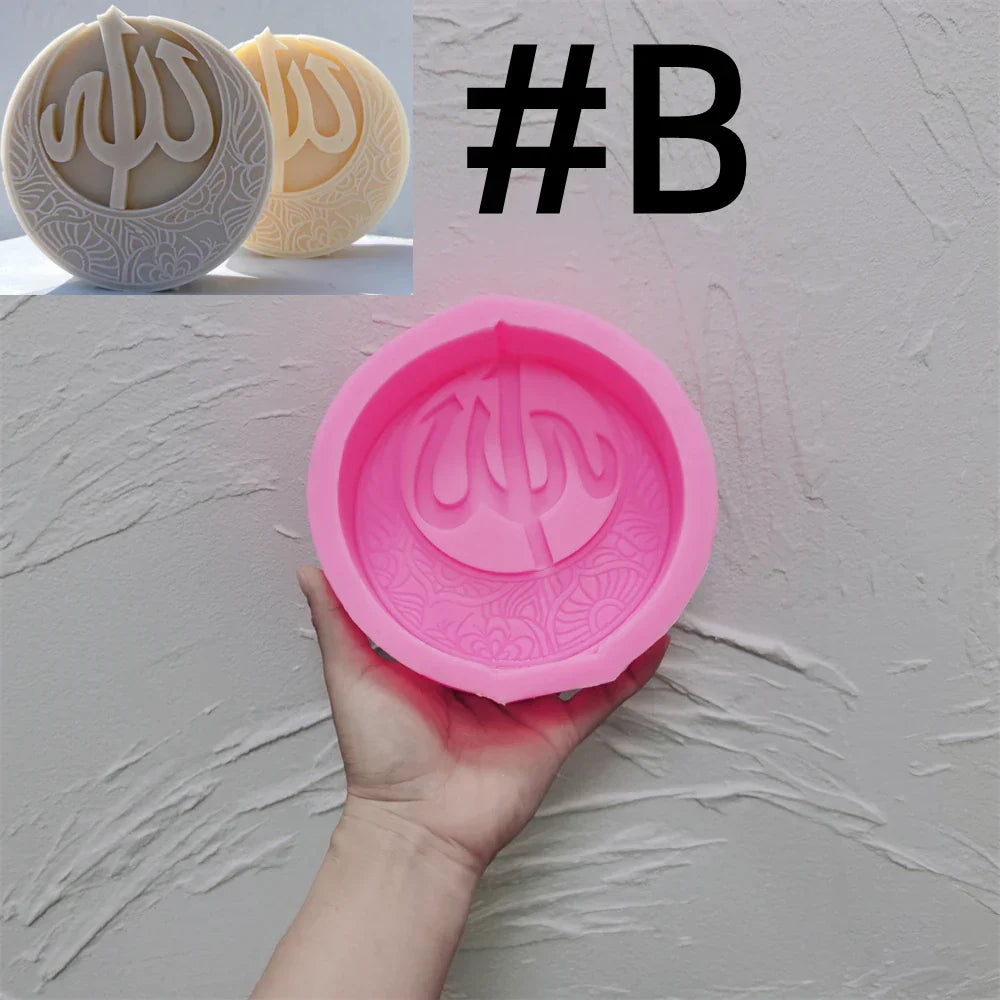 Islamic Moon Candle Silicone Mould