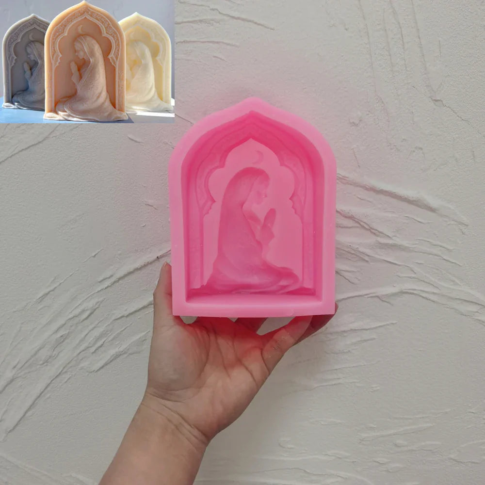 Ramadan Prayer Décor Candle Mould
