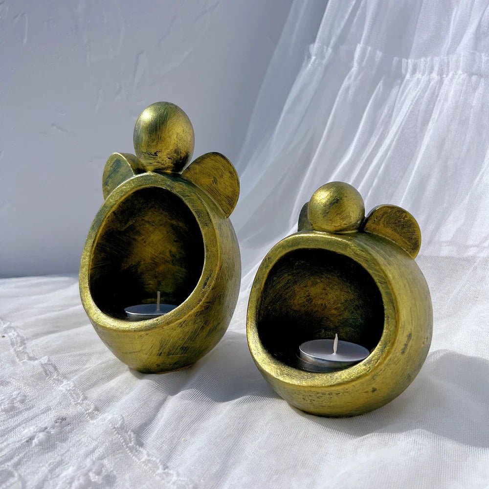 Angel Tea Light Candle Holder Silicone Candle Mould